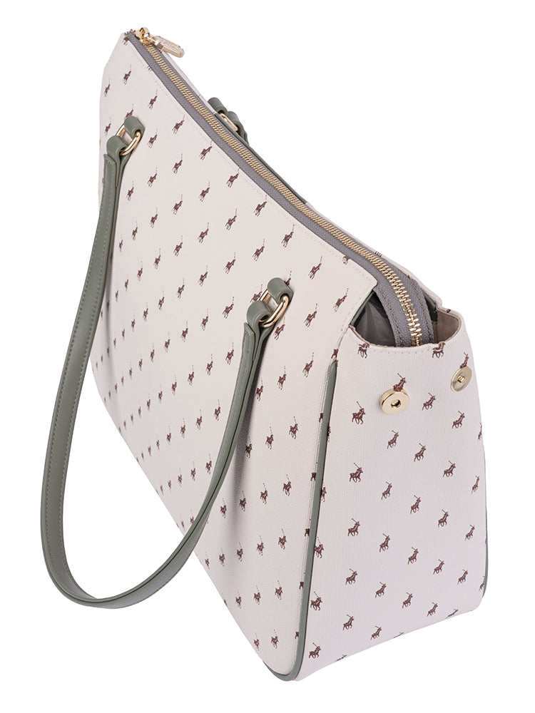 Polo Sonora Tote Bag In Aloe