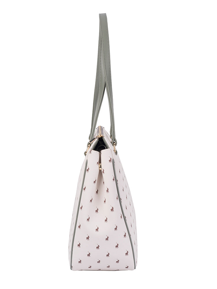 Polo Sonora Tote Bag In Aloe