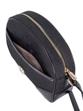 Polo Womens Jacquard Sling Bag In Black