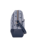Polo Jacquard Sling Bag In Navy