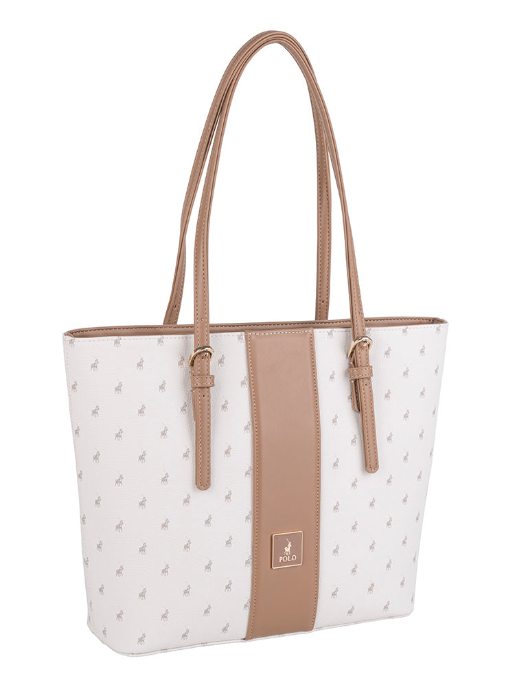 Polo Kensington Tote Bag In White