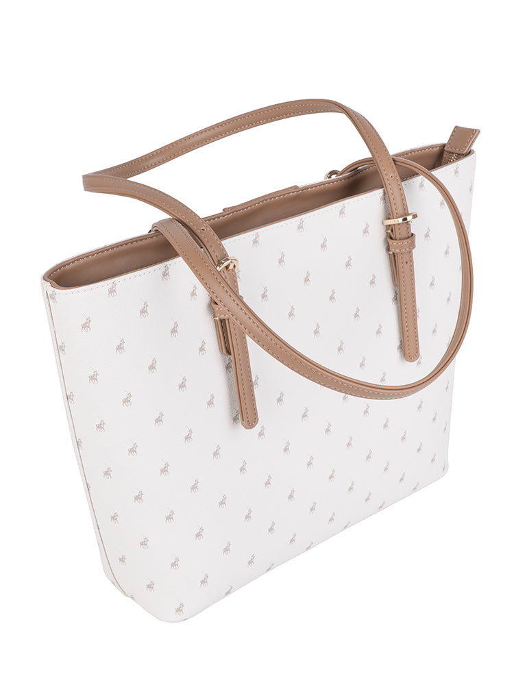Polo Kensington Tote Bag In White