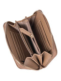 Polo Kensington Medium Zip Around Wallet In Brown