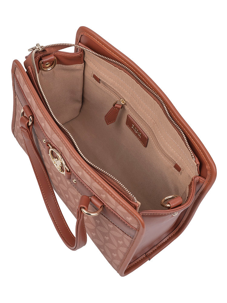 Polo Medina Small Shopper Bag In Chestnut