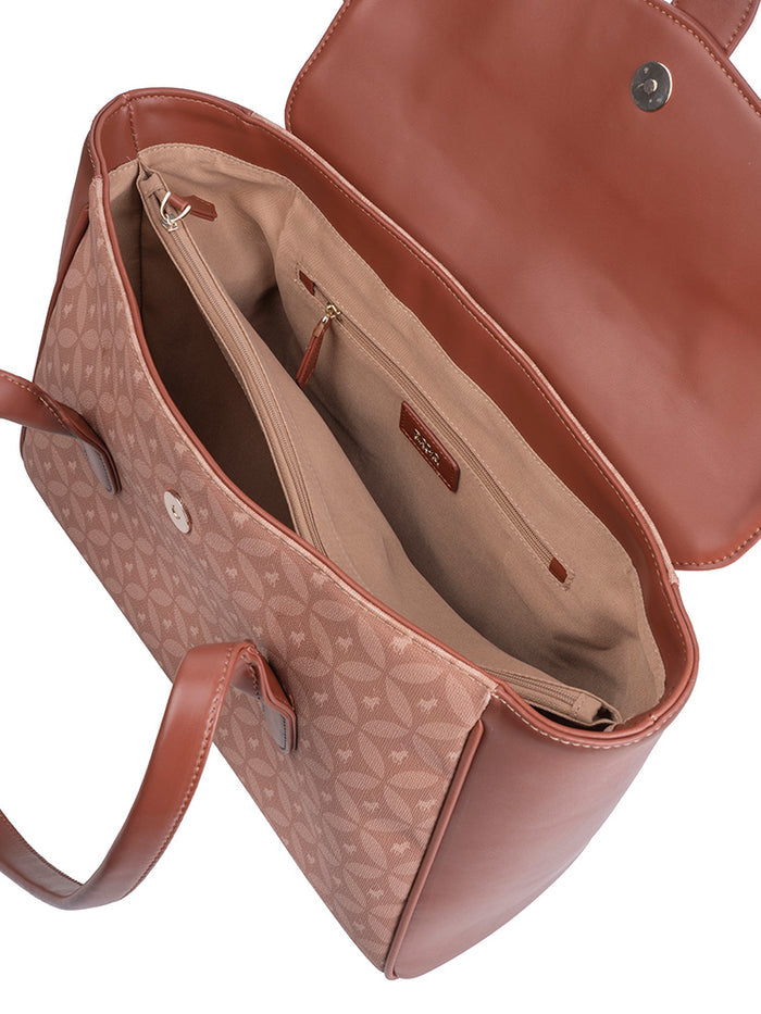 Polo Medina Tote Bag In Chestnut