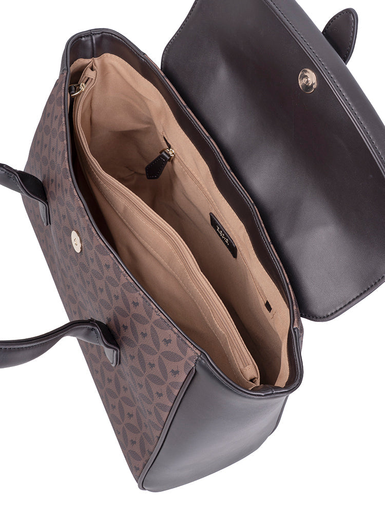 Polo Medina Tote Bag In Espresso