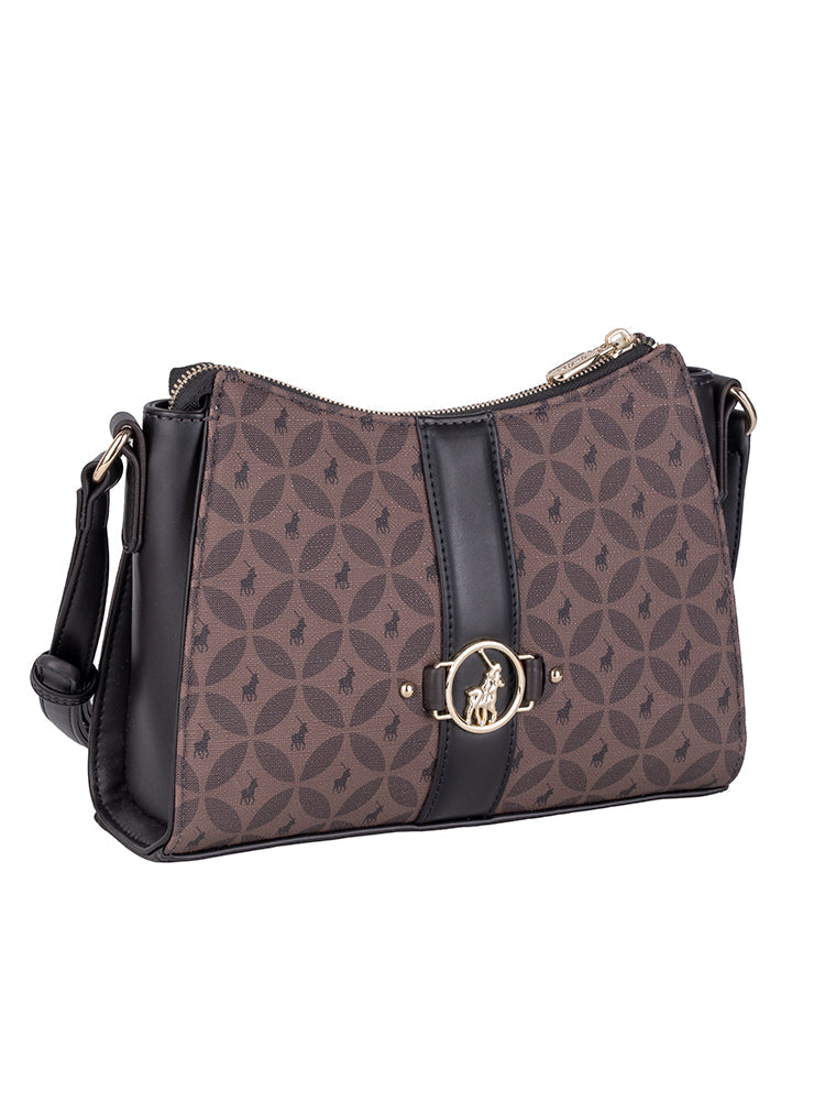 Polo Medina Sling Bag In Espresso