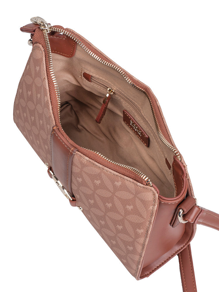 Polo Medina Sling Bag In Chestnut