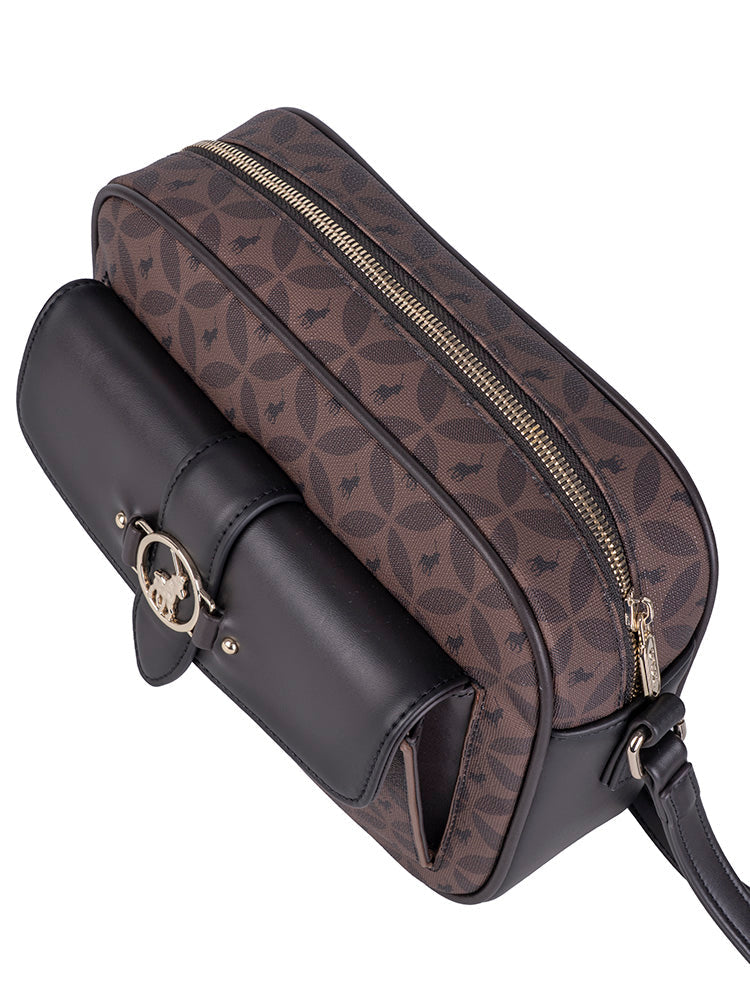 Polo Medina Camera Bag In Espresso
