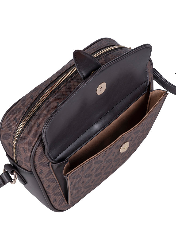 Polo Medina Camera Bag In Espresso