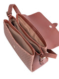 Polo Medina Flapover Shoulder Bag In Chestnut