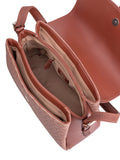 Polo Medina Flapover Shoulder Bag In Chestnut