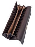 Polo Medina Trifold Purse In Espresso