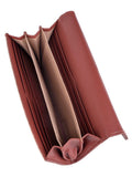 Polo Medina Trifold Purse In Chestnut