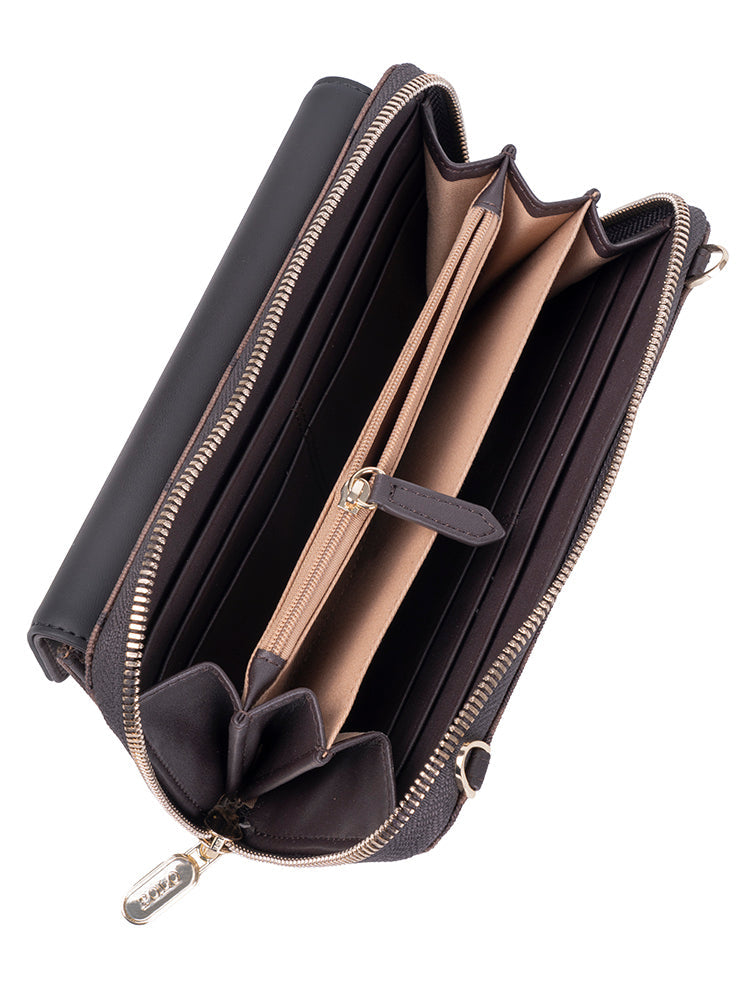 Polo Medina Small Phone Sling In Espresso