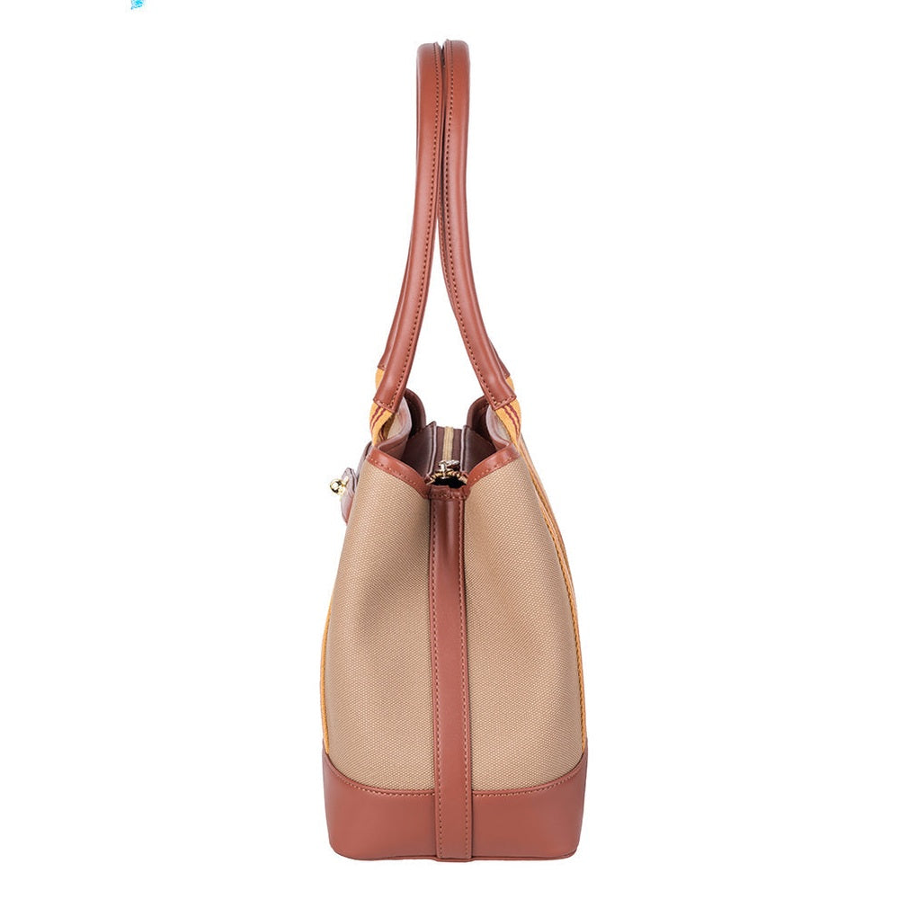 Polo Riviera Tote Bag In Tan