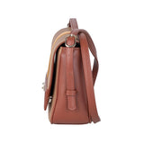 Polo Riviera Flapover Sling Bag In Tan