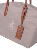 Polo Spectator Shopper Bag In Taupe