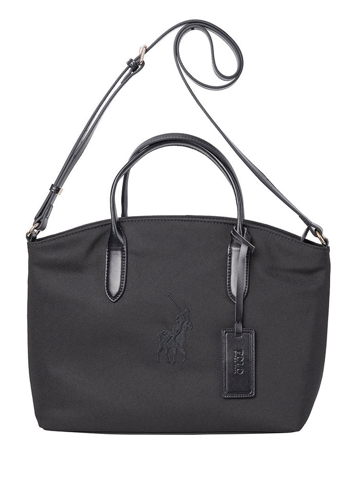 Polo Spectator Shopper Bag In Black