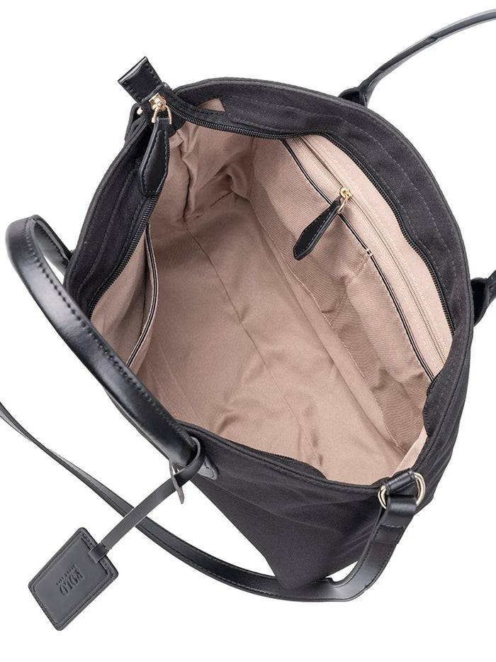 Polo Spectator Shopper Bag In Black