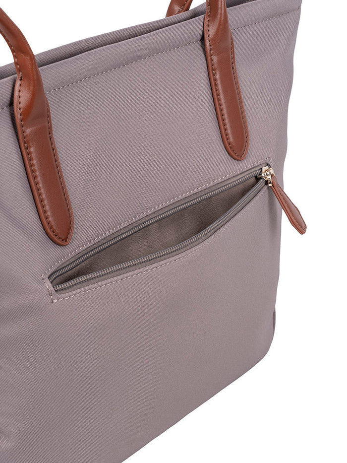 Polo Spectator Tote Bag In Taupe