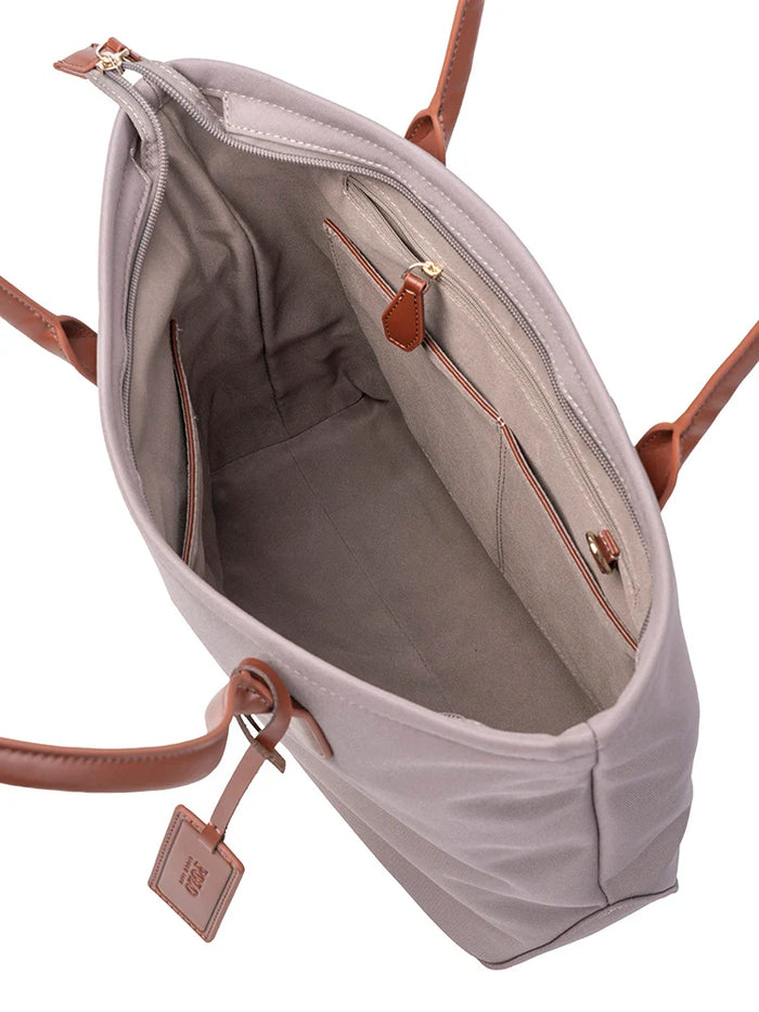 Polo Spectator Tote Bag In Taupe
