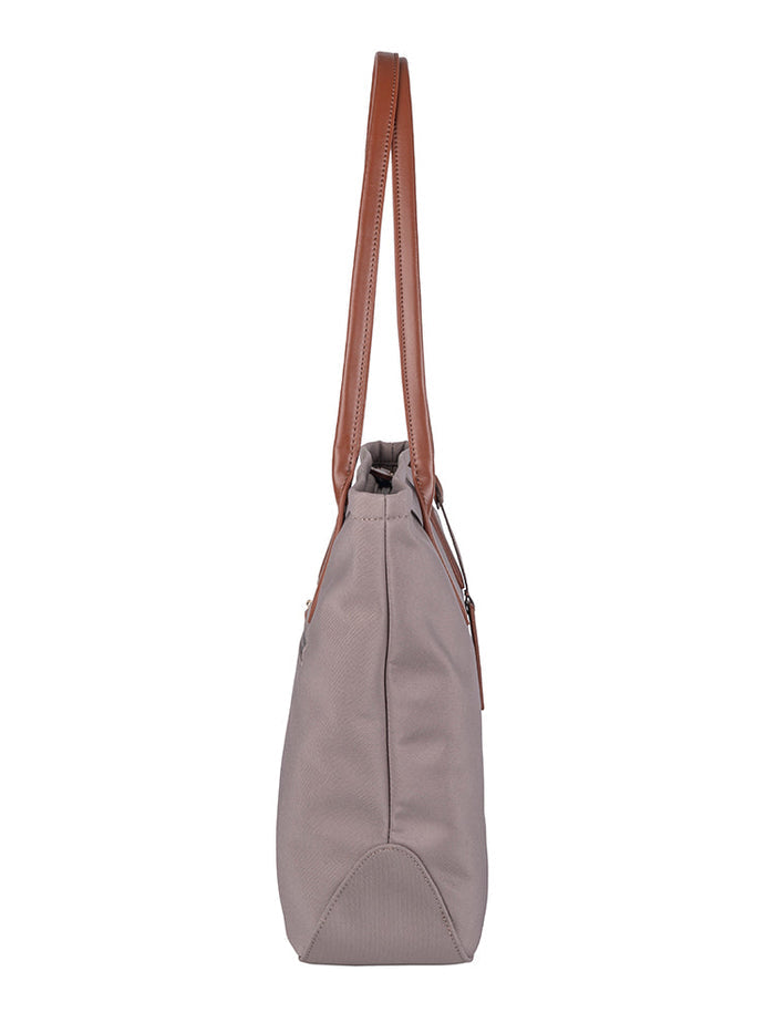 Polo Spectator Tote Bag In Taupe