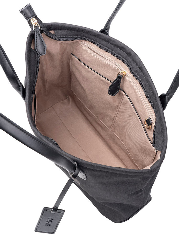 Polo Spectator Tote Bag In Black