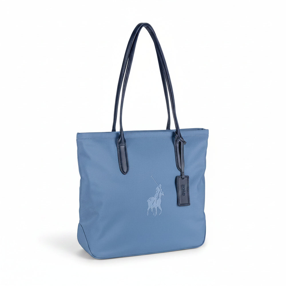 Polo Spectator Tote Bag In Denim