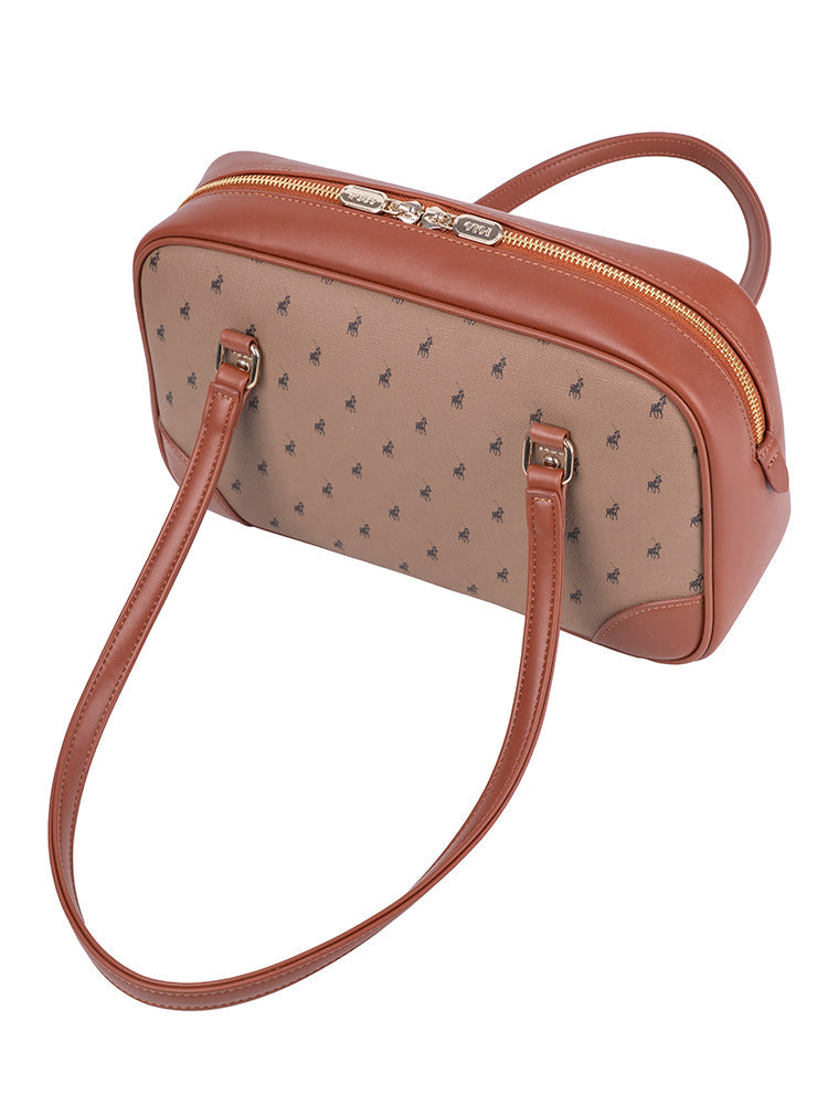 Polo Encore E/W Shopper Bag In Camel