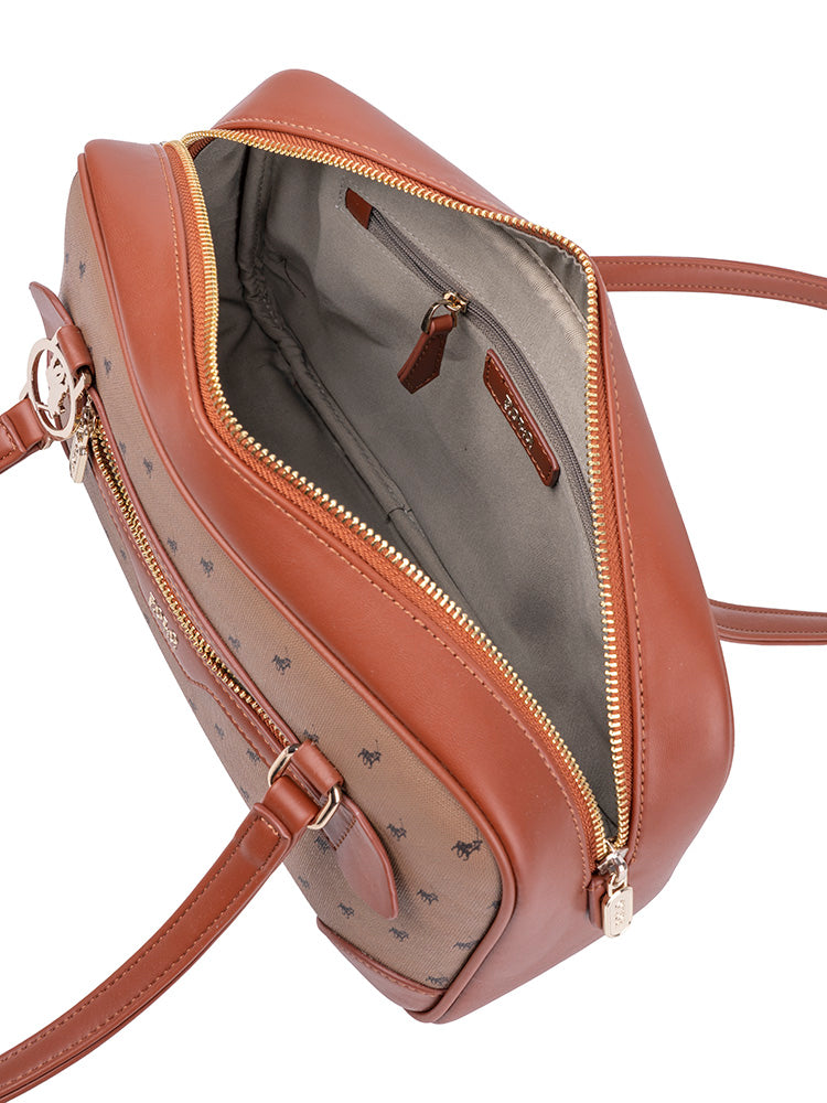 Polo Encore E/W Shopper Bag In Camel