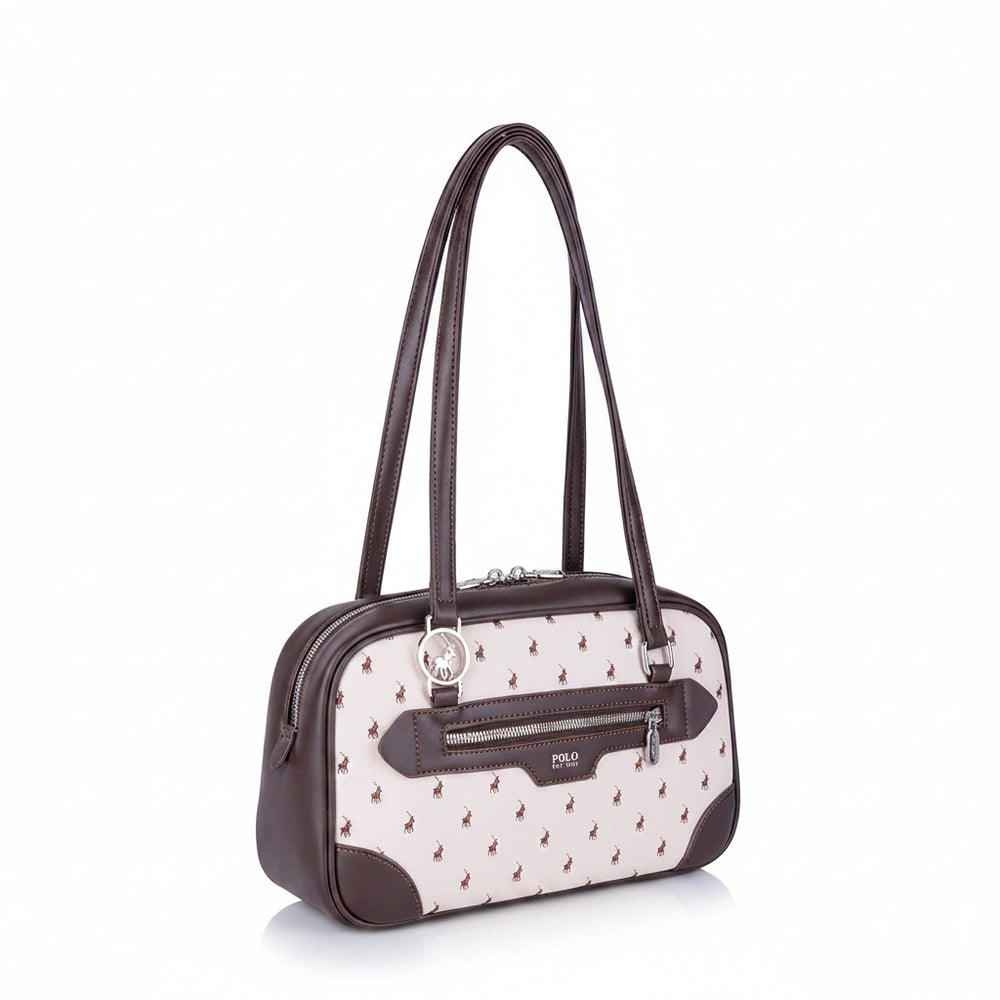 Polo Encore E/W Shopper Bag In Cream