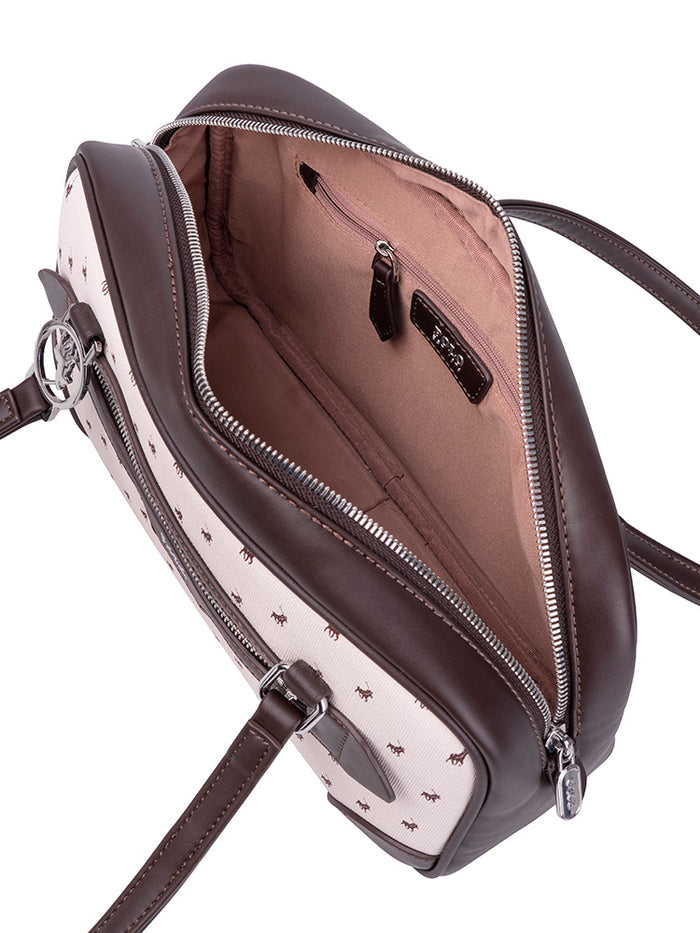 Polo Encore E/W Shopper Bag In Cream