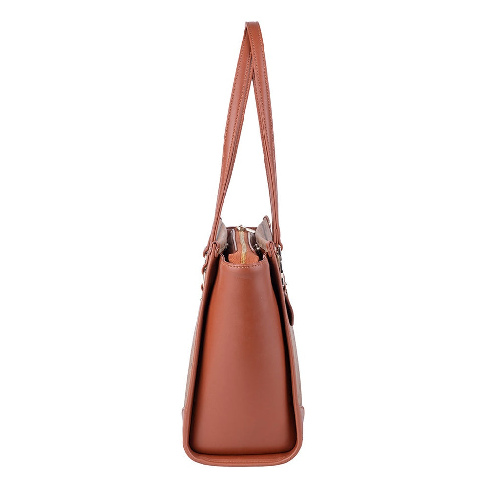 Polo Encore Tote Bag In Camel