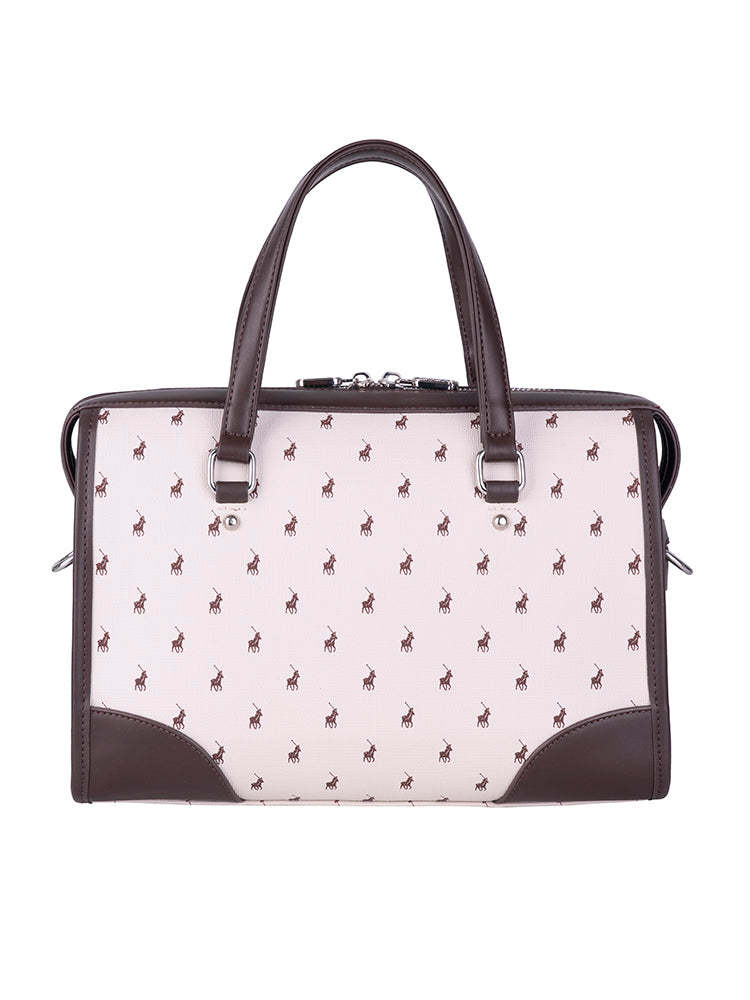 Polo Encore Barrel Bag In Cream