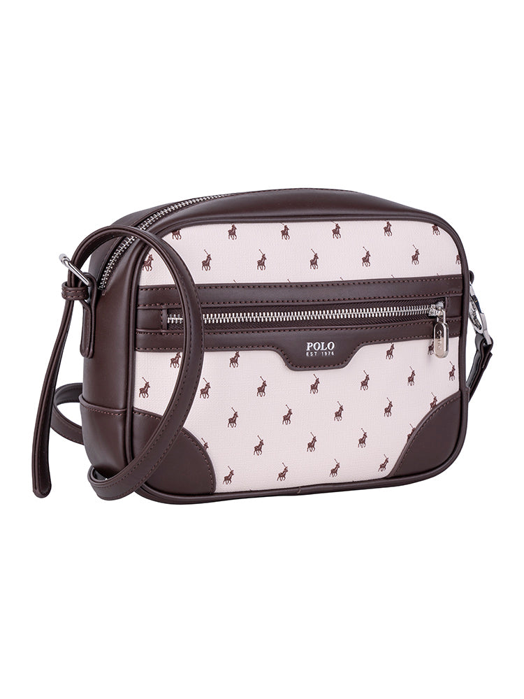 Polo Encore Camera Bag In Cream