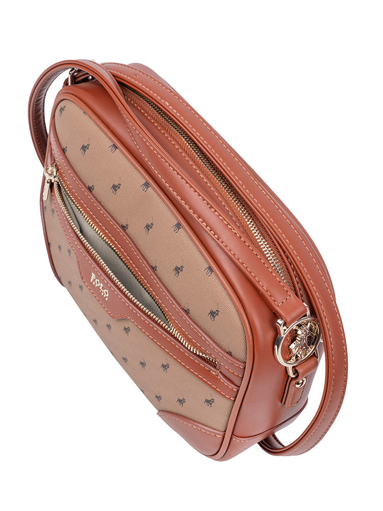 Polo Encore Camera Bag In Camel