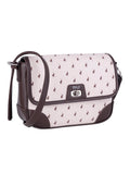 Polo Encore Flapover Bag In Cream