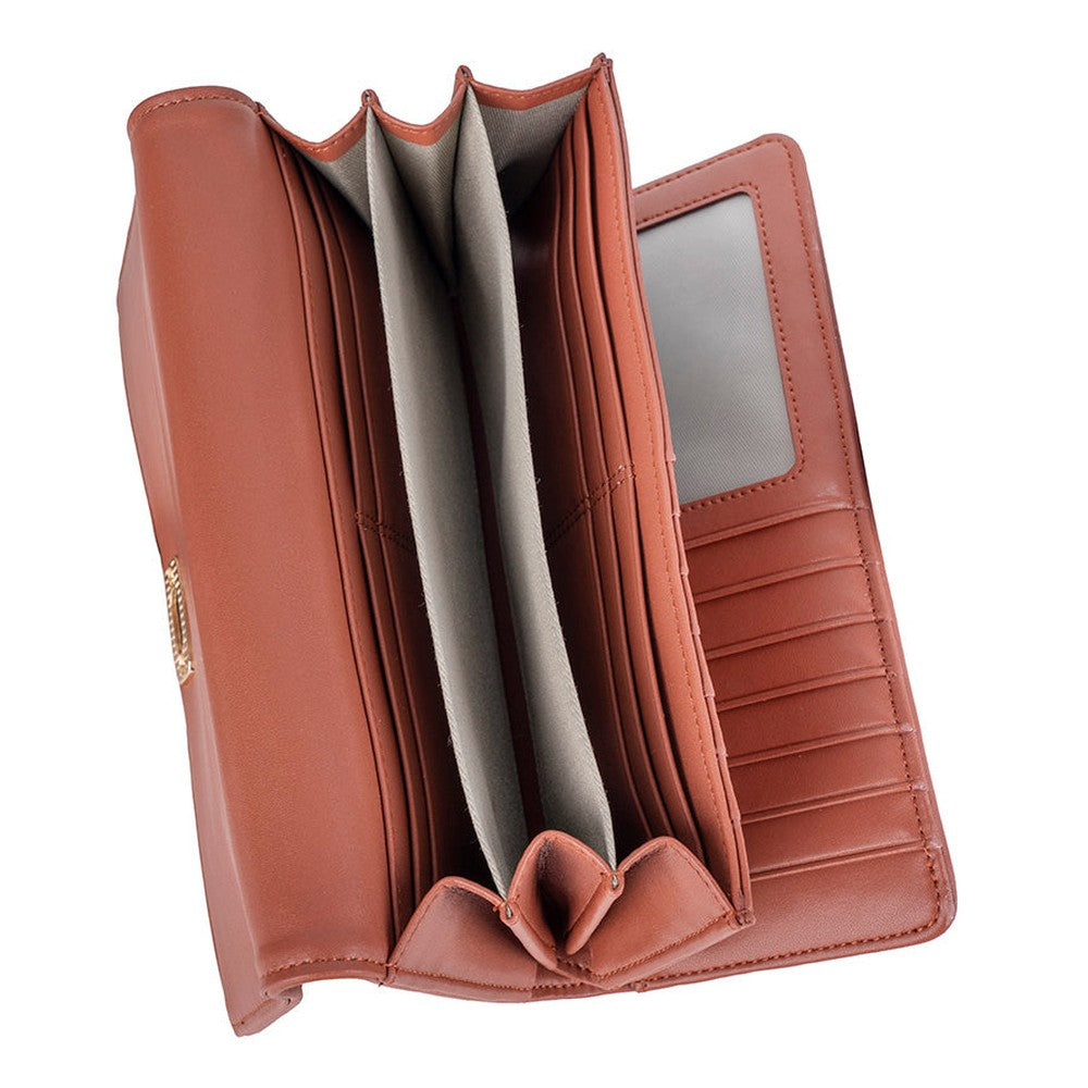Polo Womens Encore Smalls Trifold Purse In Camel