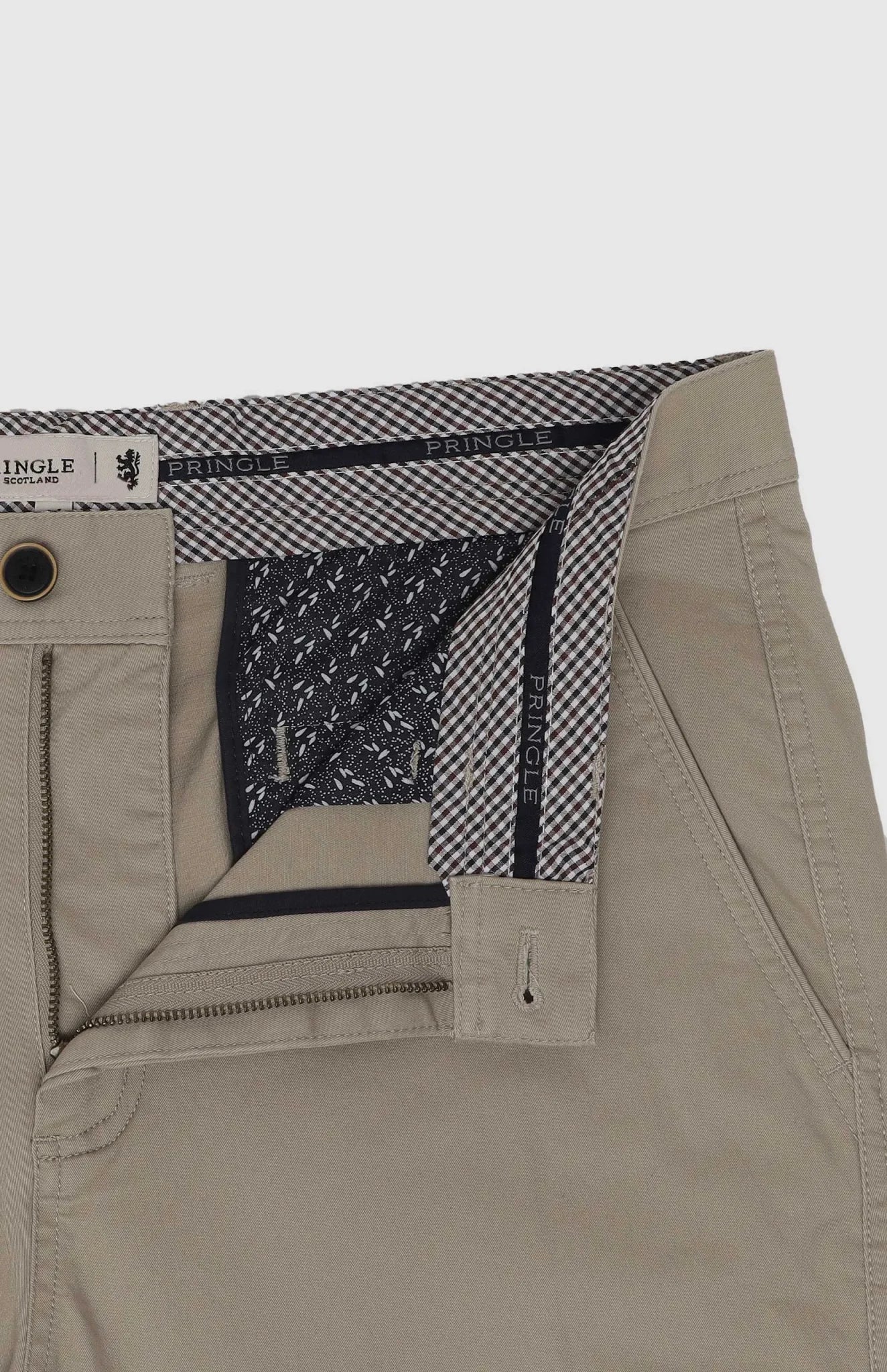 Pringle Jorge Tailored Fit Chino Camel