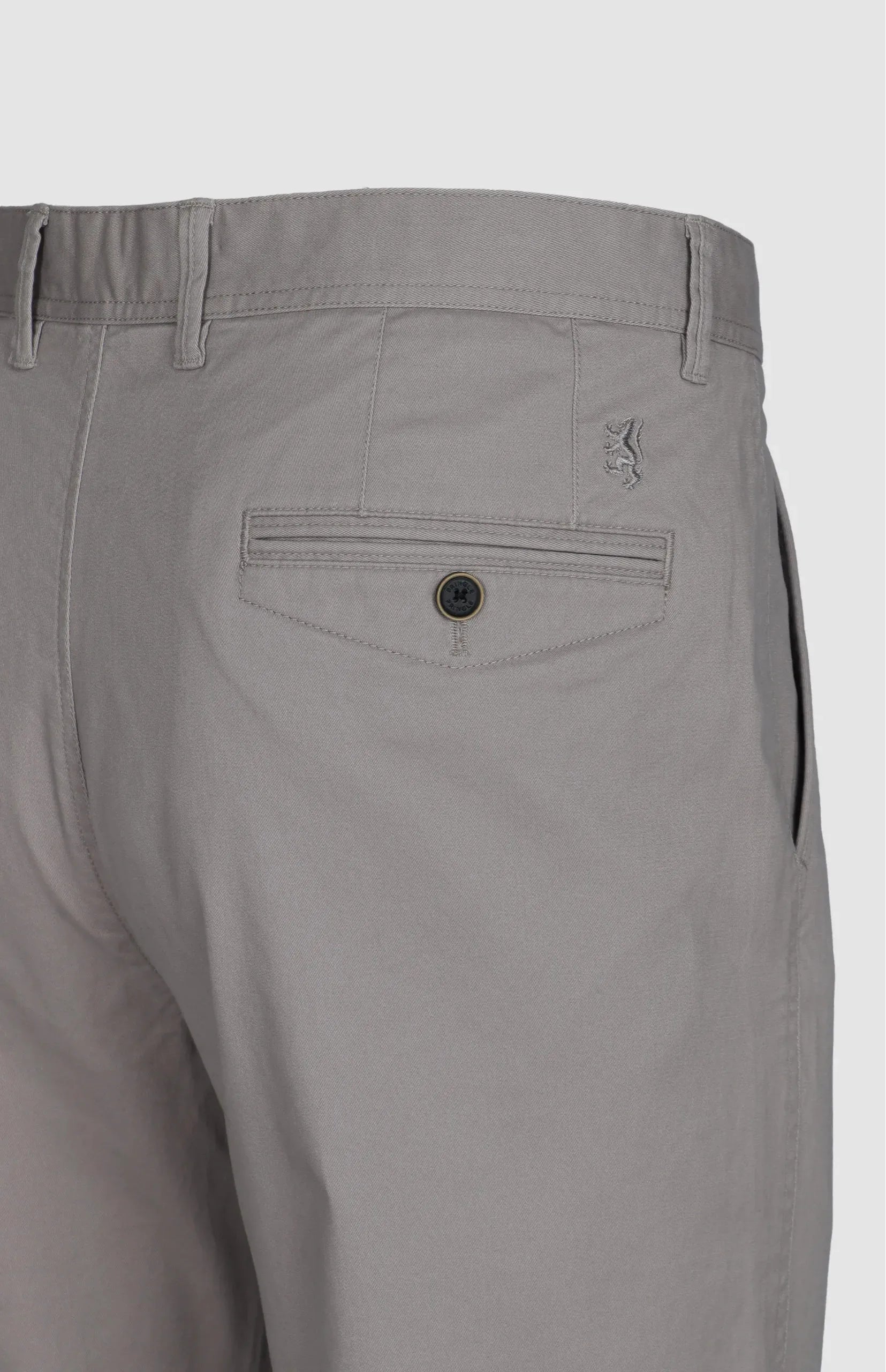 Pringle Mens Jorge Tailored Fit Chino In Grey