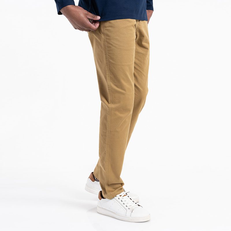 Pringle Mens Classic Fit Chino In Khaki