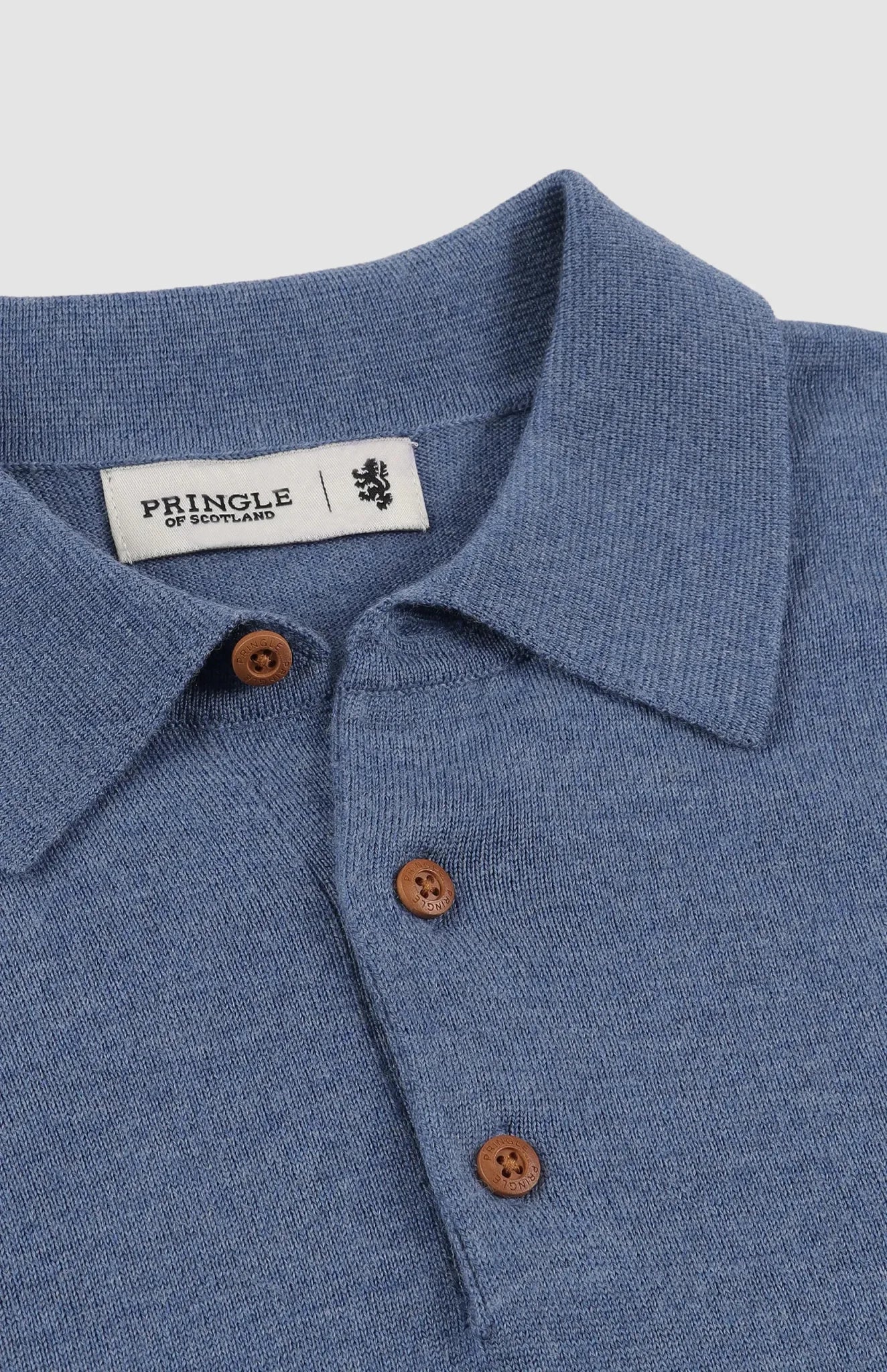 Pringle Mens Knitwear Golfer In Blue