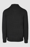 Pringle Mens Merino Knitwear Golfer In Charcoal