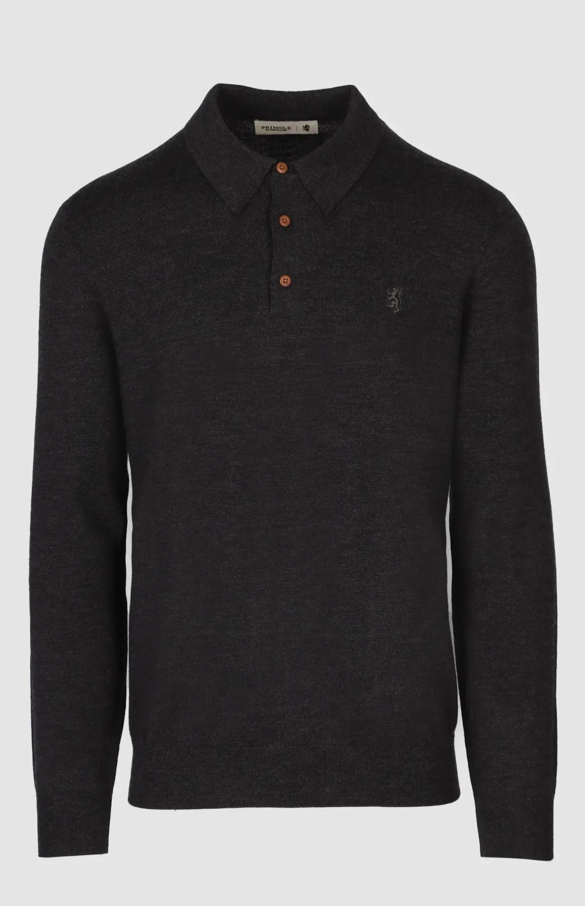 Pringle Mens Knitwear Golfer In Brown