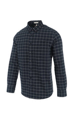 Pringle Mens Long Sleeve Classic Shirt In Navy