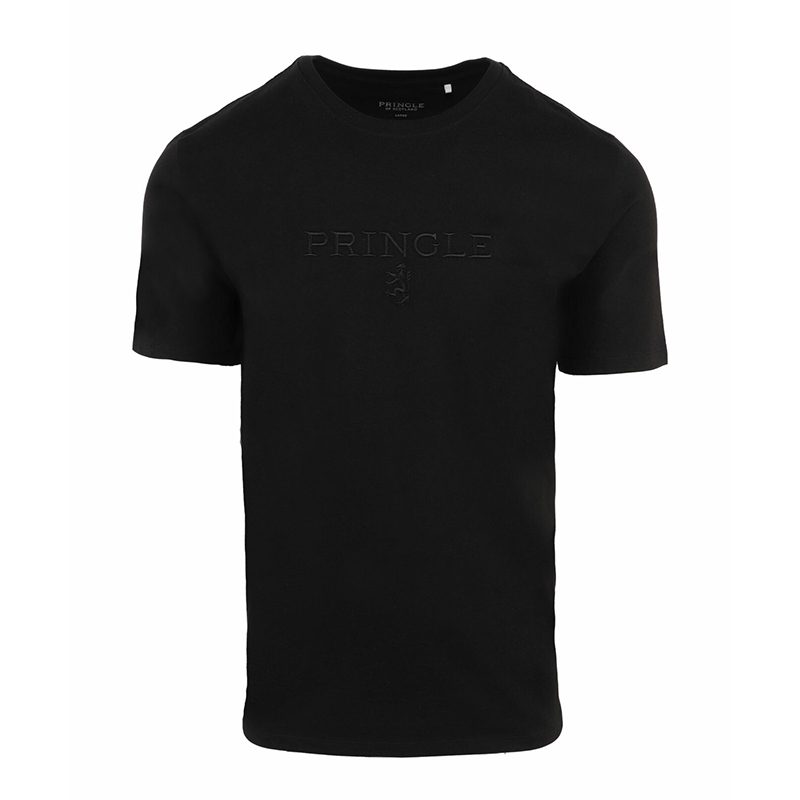 Pringle Mens Ace Crewneck T-shirt In Black