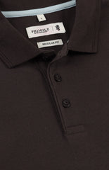 Pringle Austyn Pique Golfer Brown