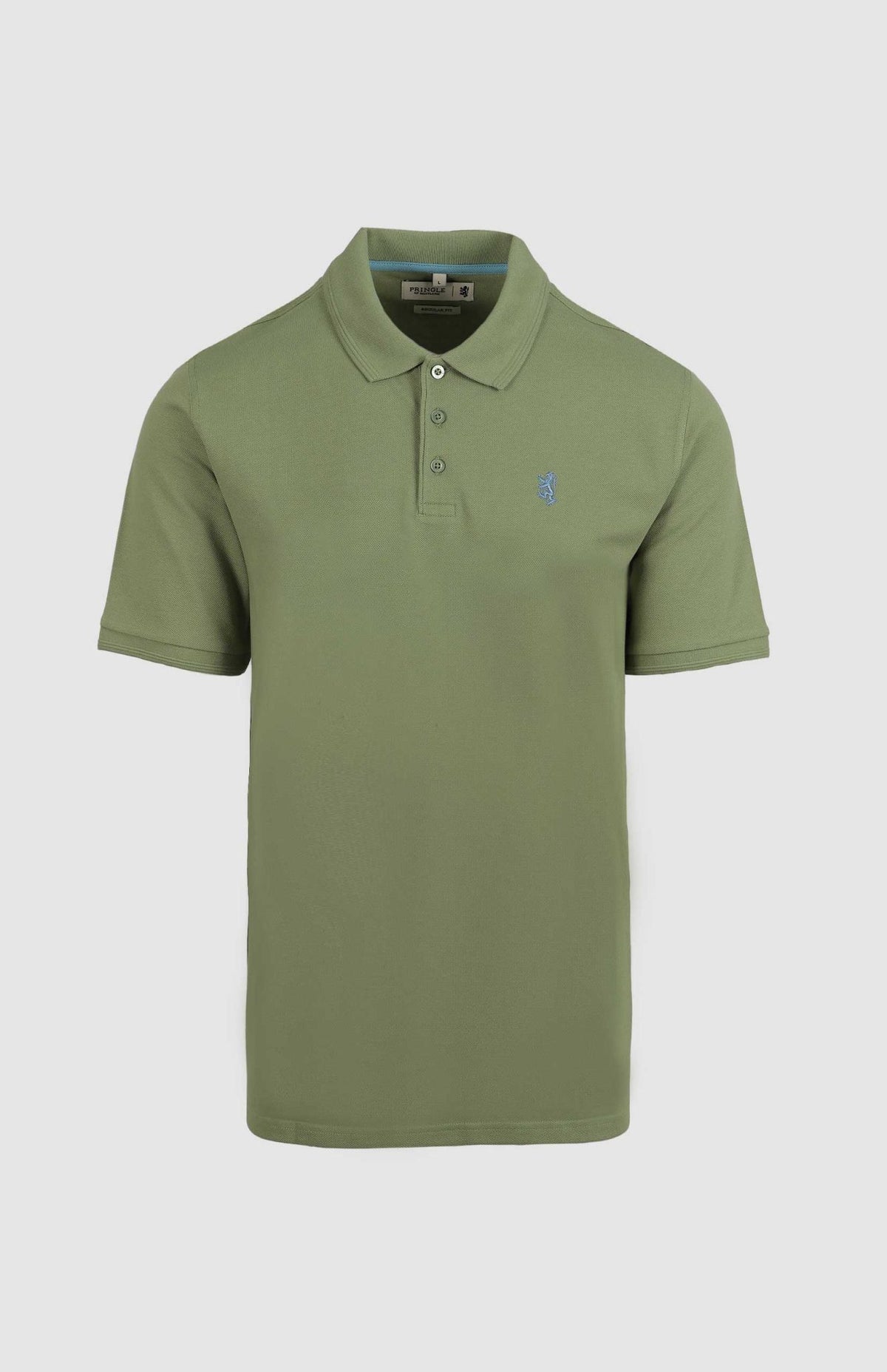 Prigle Mens Austyn Pique Golfer In Green