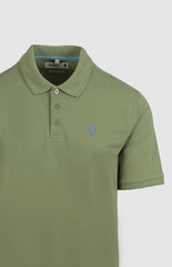 Prigle Mens Austyn Pique Golfer In Green